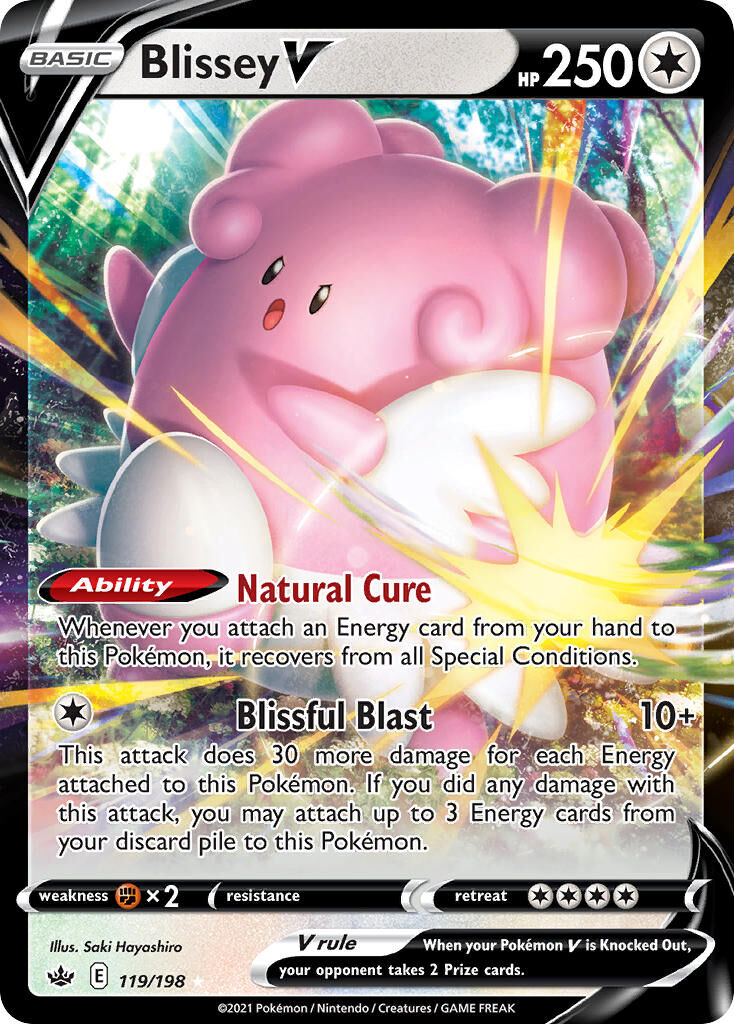 Blissey V - 119/198 - EN