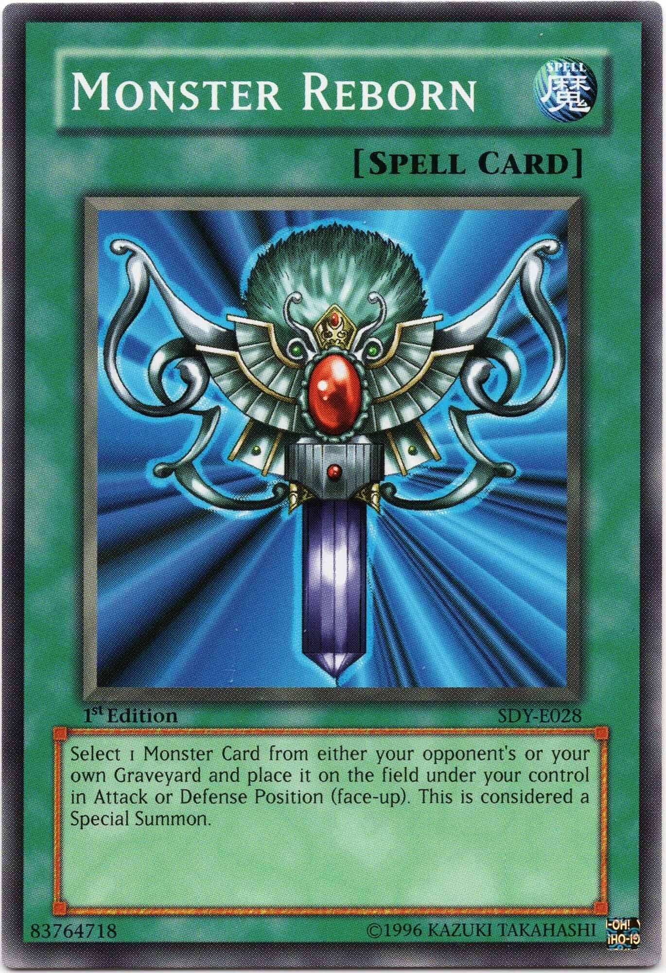monster-reborn-sdy-e028-common-1st-edition-moderately-played Monster Reborn - SDY-E028 - Common - 1st Edition (Moderately Played)