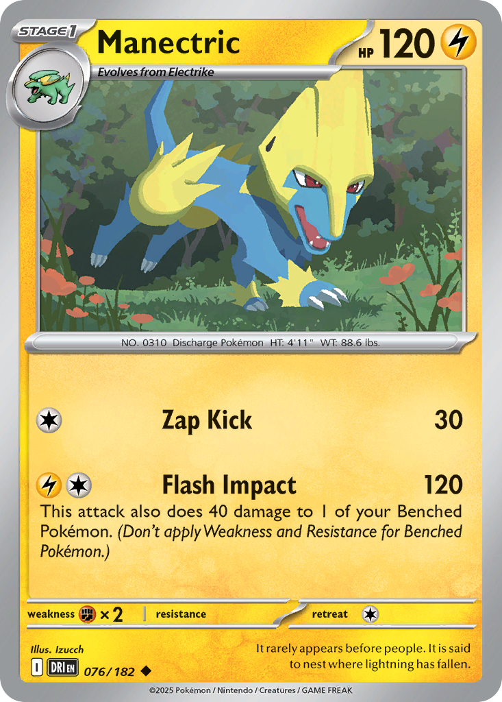 Manectric - 076/182 - EN