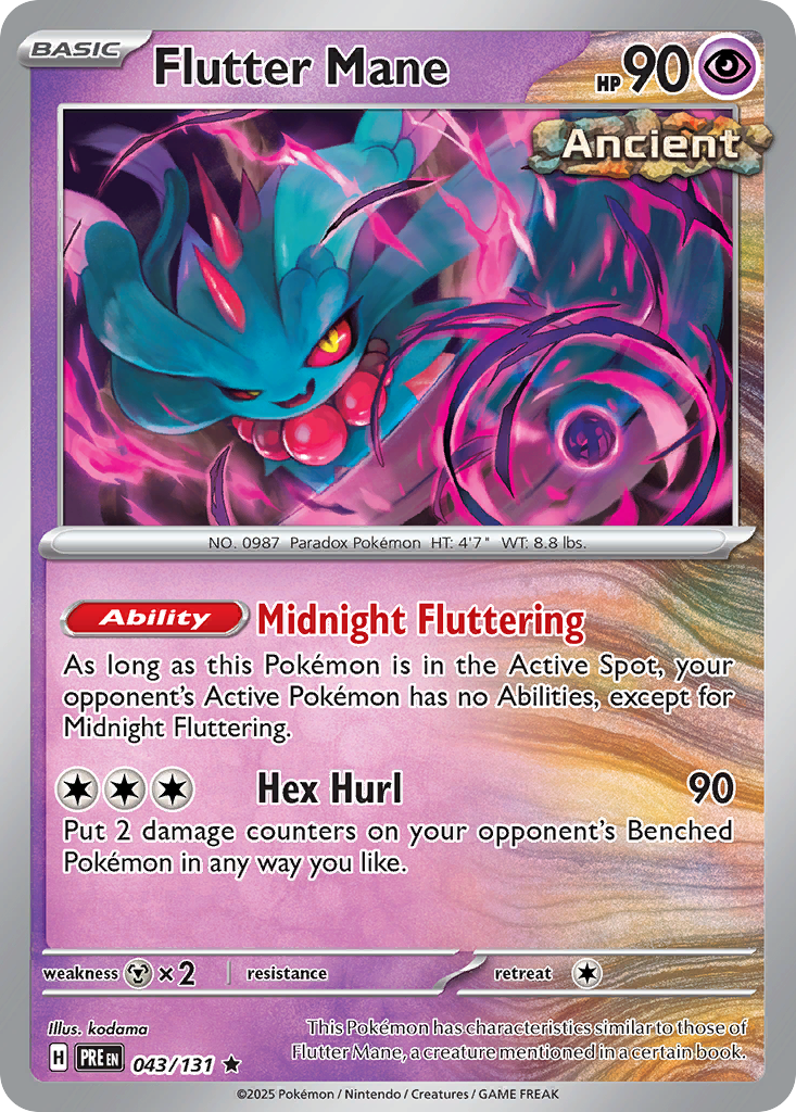 Flutter Mane - 043/131 - EN Flutter Mane - 043/131 - EN
