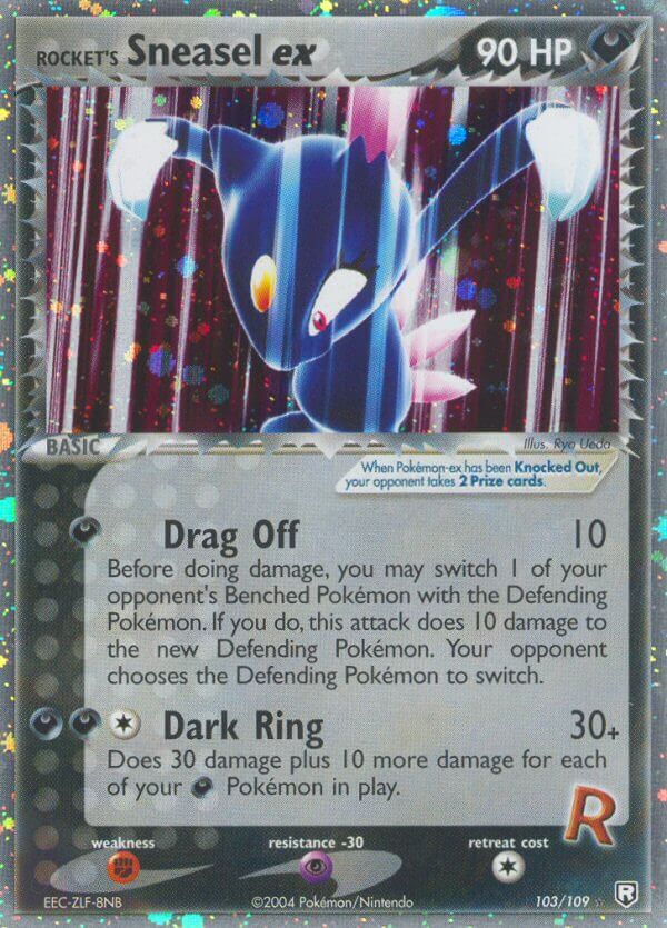Rocket’s Sneasel ex - 103/109 - EN