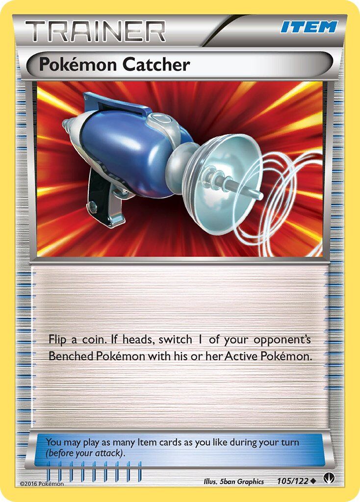 Pokémon Catcher - 105/122 - EN