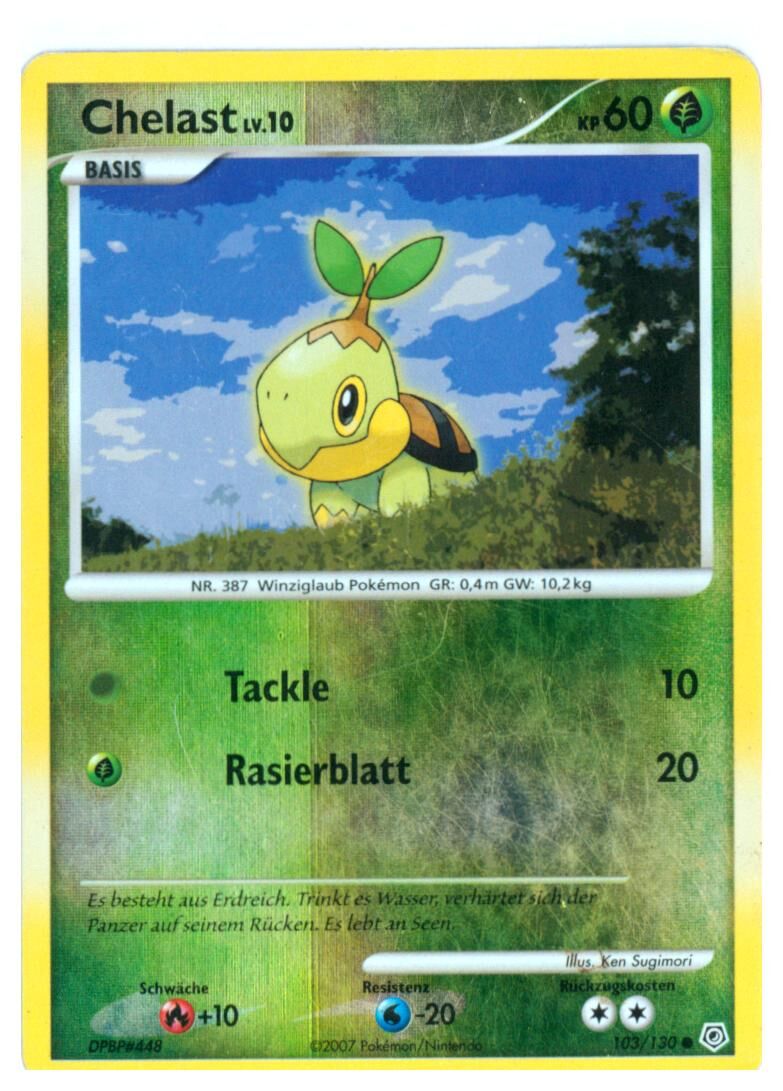 Chelast - 103/130 - Pokémon TCG - Moderatly Played - DE
