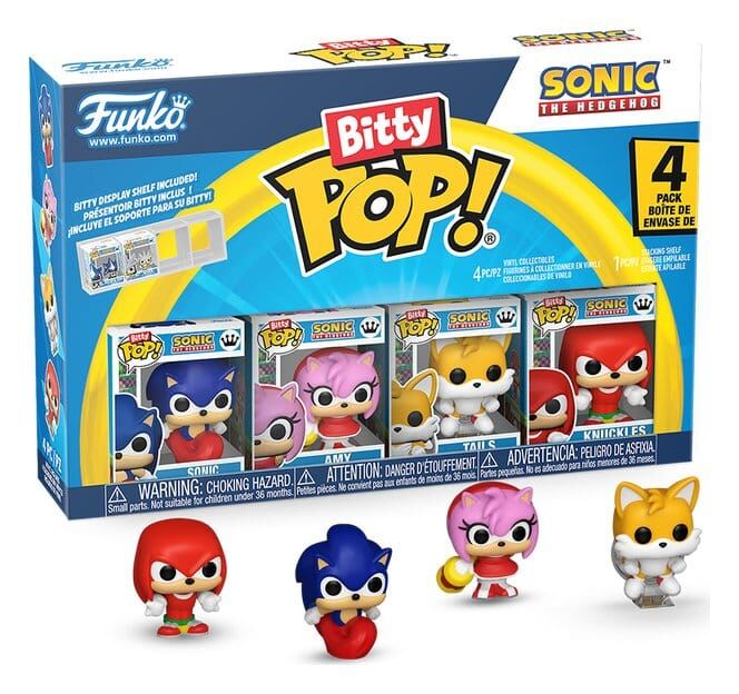 Sonic Bitty POP! Vinyl Figuren 4er-Pack Sonic 2,5 cm Sonic Bitty POP! Vinyl Figuren 4er-Pack Sonic 2,5 cm