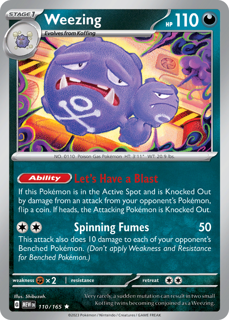 Weezing - 110/207 - EN