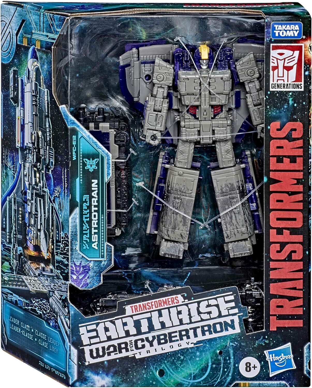 Transformers Toys Generations War for Cybertron: Earthrise Leader WFC-E12 Astrotrain Triple Changer Transformers Toys Generations War for Cybertron: Earthrise Leader WFC-E12 Astrotrain Triple Changer