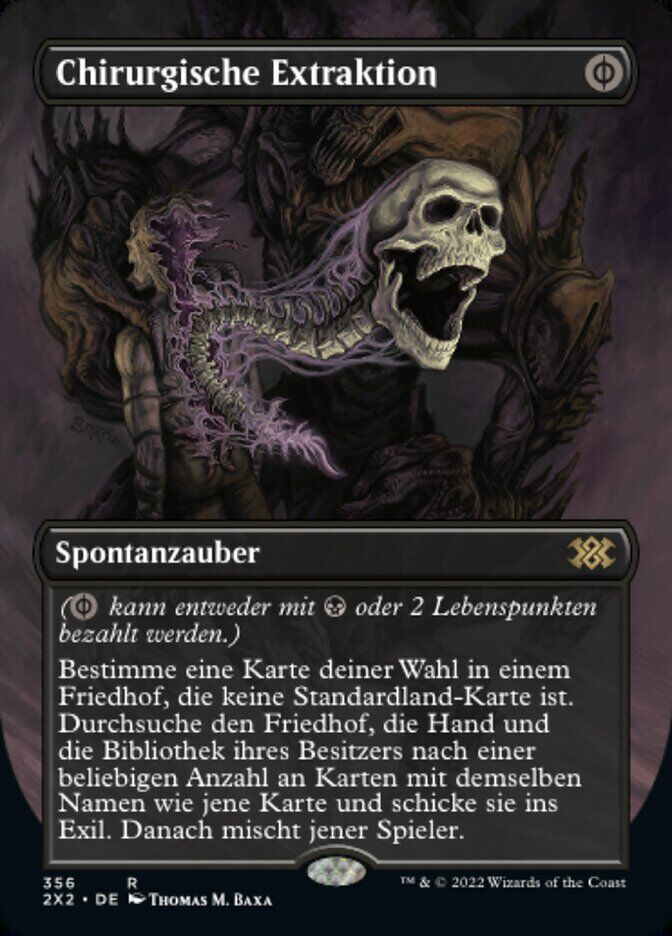 Surgical Extraction - 2X2 356 - Normal - DE - NM