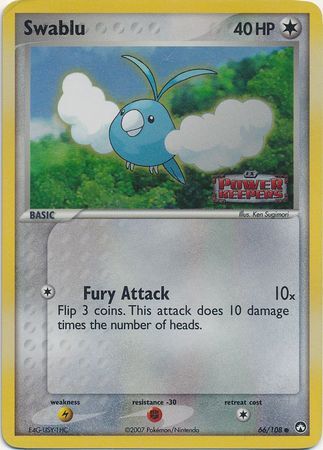 Swablu - 66/108 - Reverse Holo - EN