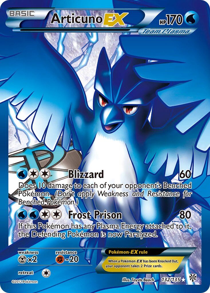 Articuno-EX - 132/135 - EN Articuno-EX - 132/135 - EN