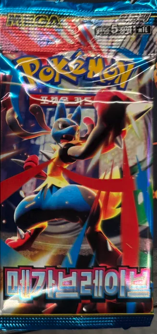 Pokémon MEGA Expansion Pack Mega Brave (M1L) Booster Pack - KR Pokémon MEGA Expansion Pack Mega Brave (M1L) Booster Pack - KR