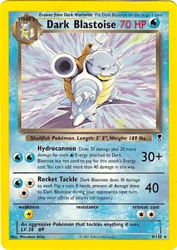 Dark Blastoise - 4/110 - EN Dark Blastoise - 4/110 - EN