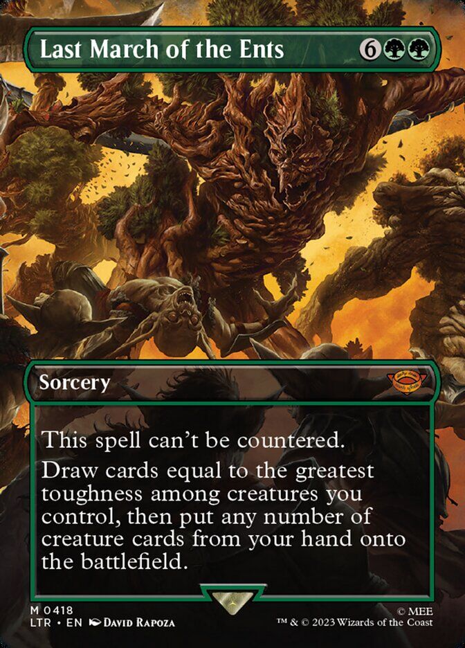 Last March of the Ents - LTR 418 - Normal - EN - NM