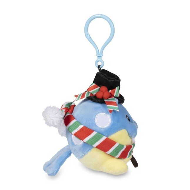 Spheal Pokémon Undersea Holiday Key Chain Plush - 11.9 cm