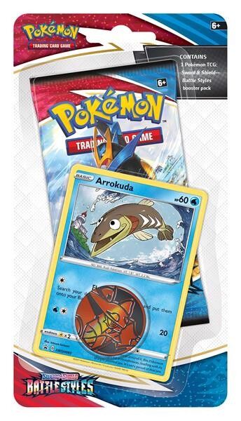 pok-mon-sword-shield-battle-styles-arrokuda-checklane-blister-1 Pokémon Sword & Shield Battle Styles Arrokuda Checklane Blister - EN