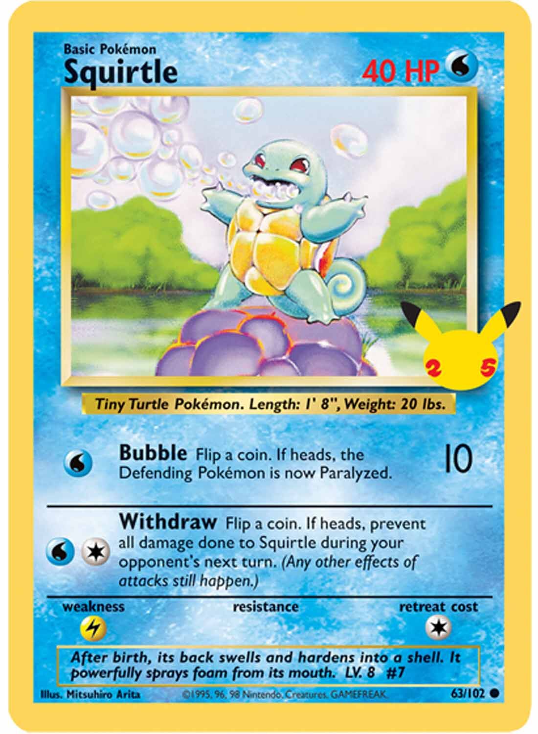 Pokémon 25th Anniversary Kanto Starters 3 Pack Jumbo Promos - EN