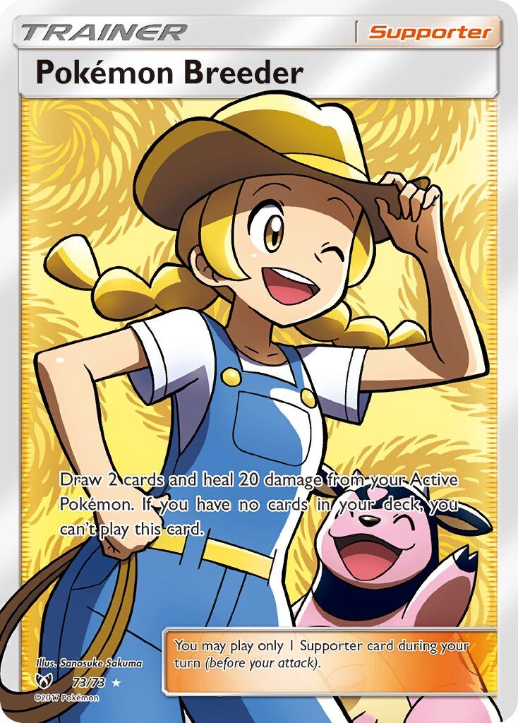 Pokémon Breeder - 73/73 - EN Pokémon Breeder - 73/73 - EN
