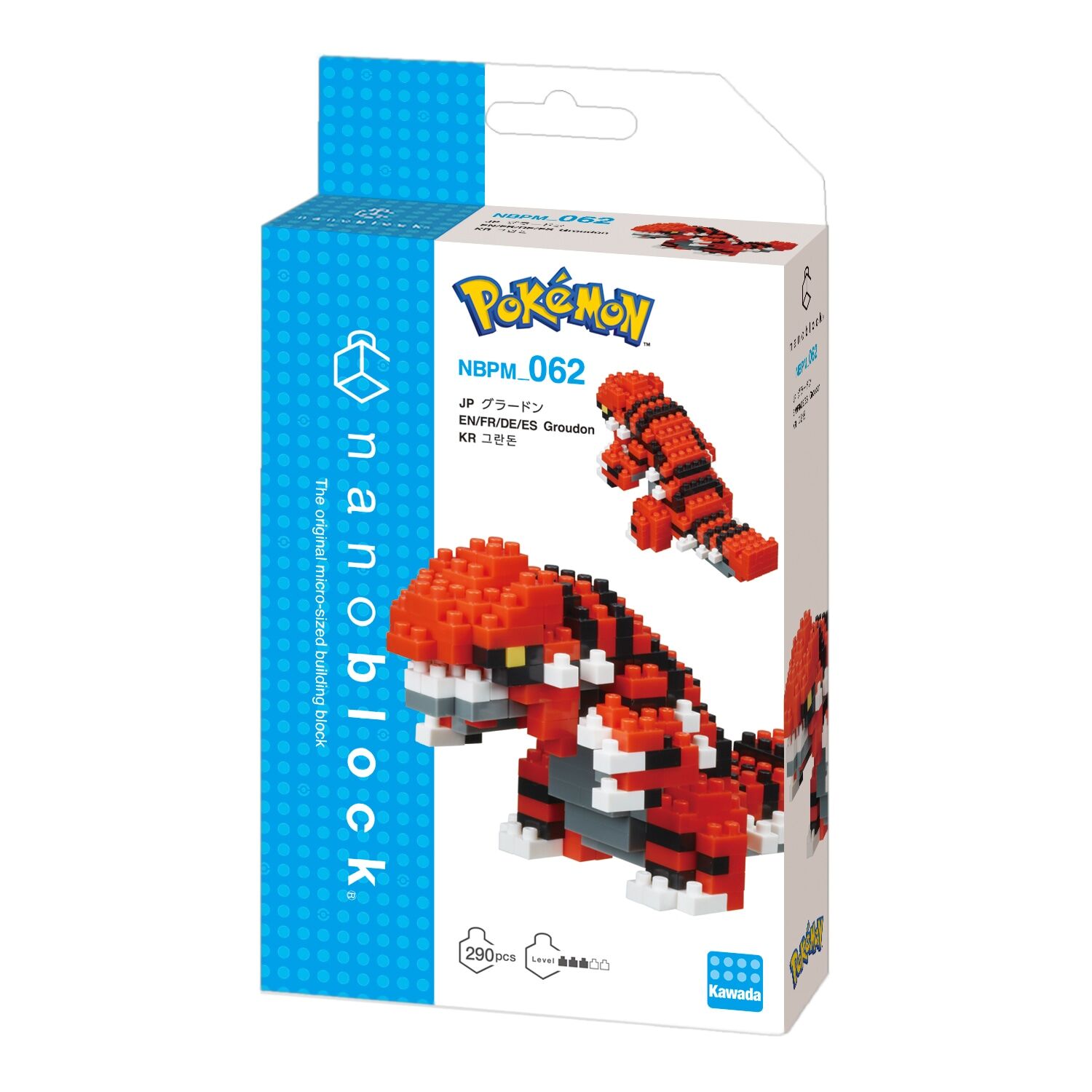 Pokémon Groudon Nanoblock