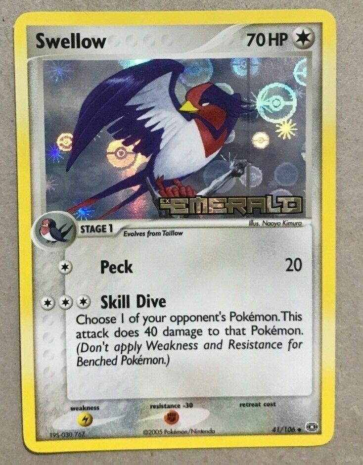 Swellow - 41/106 - Reverse Holo - EN