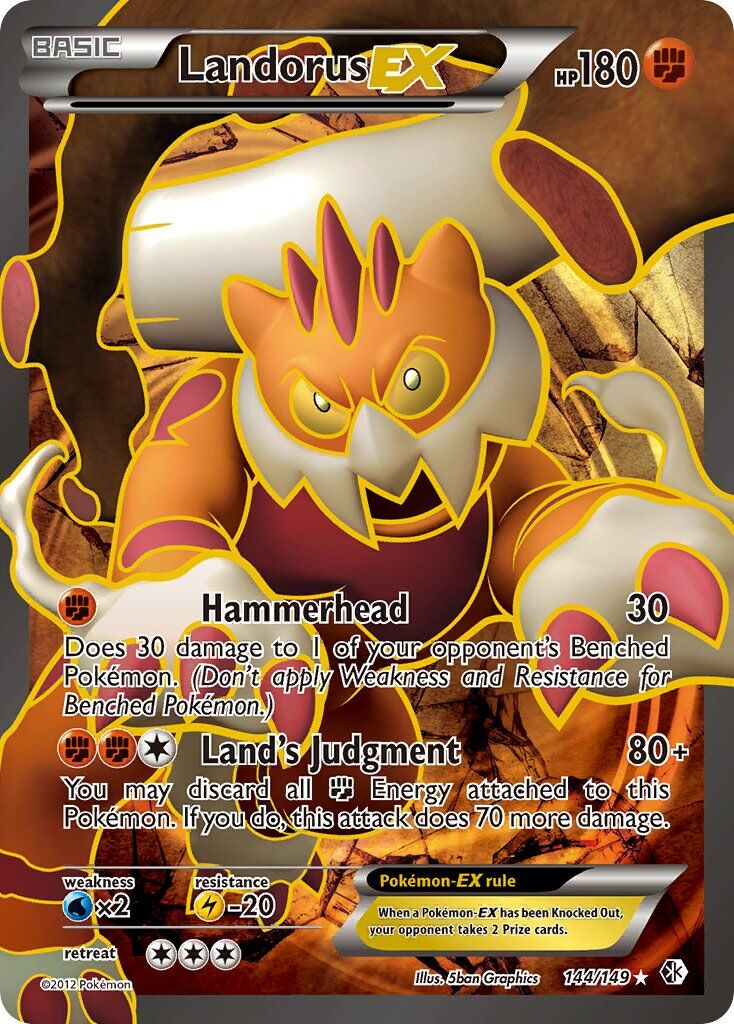 Landorus-EX - 144/149 - EN