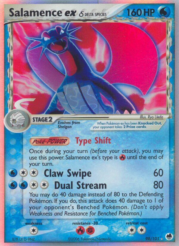 Salamence ex - 98/101 - EN