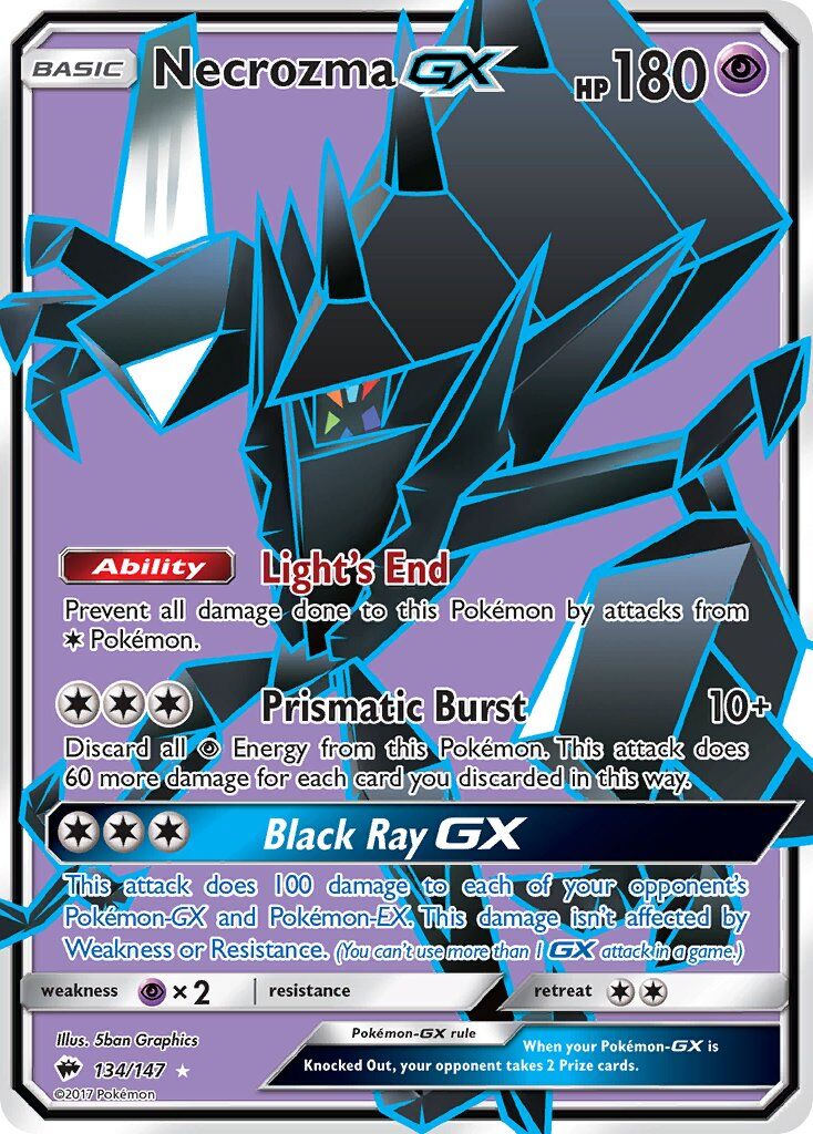 Necrozma-GX - 134/147 - EN Necrozma-GX - 134/147 - EN