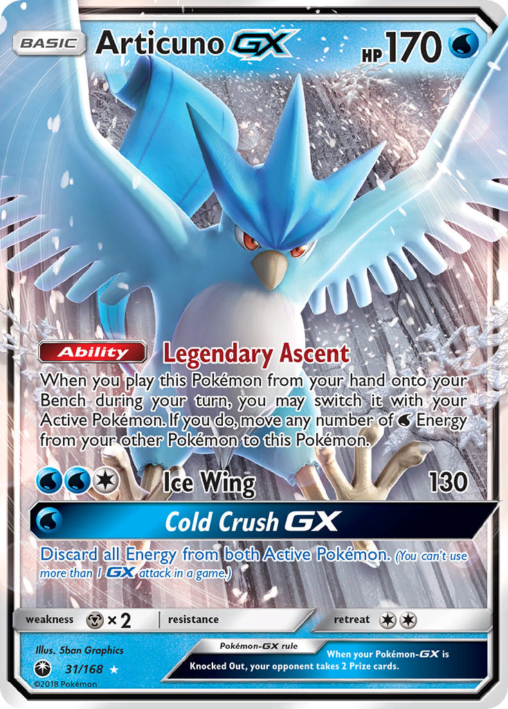 Articuno-GX - 31/168 - EN Articuno-GX - 31/168 - EN