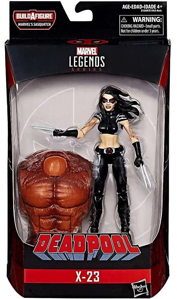 Deadpool Marvel Legends Sasquatch Series X-23 Action Figure [X-Force]