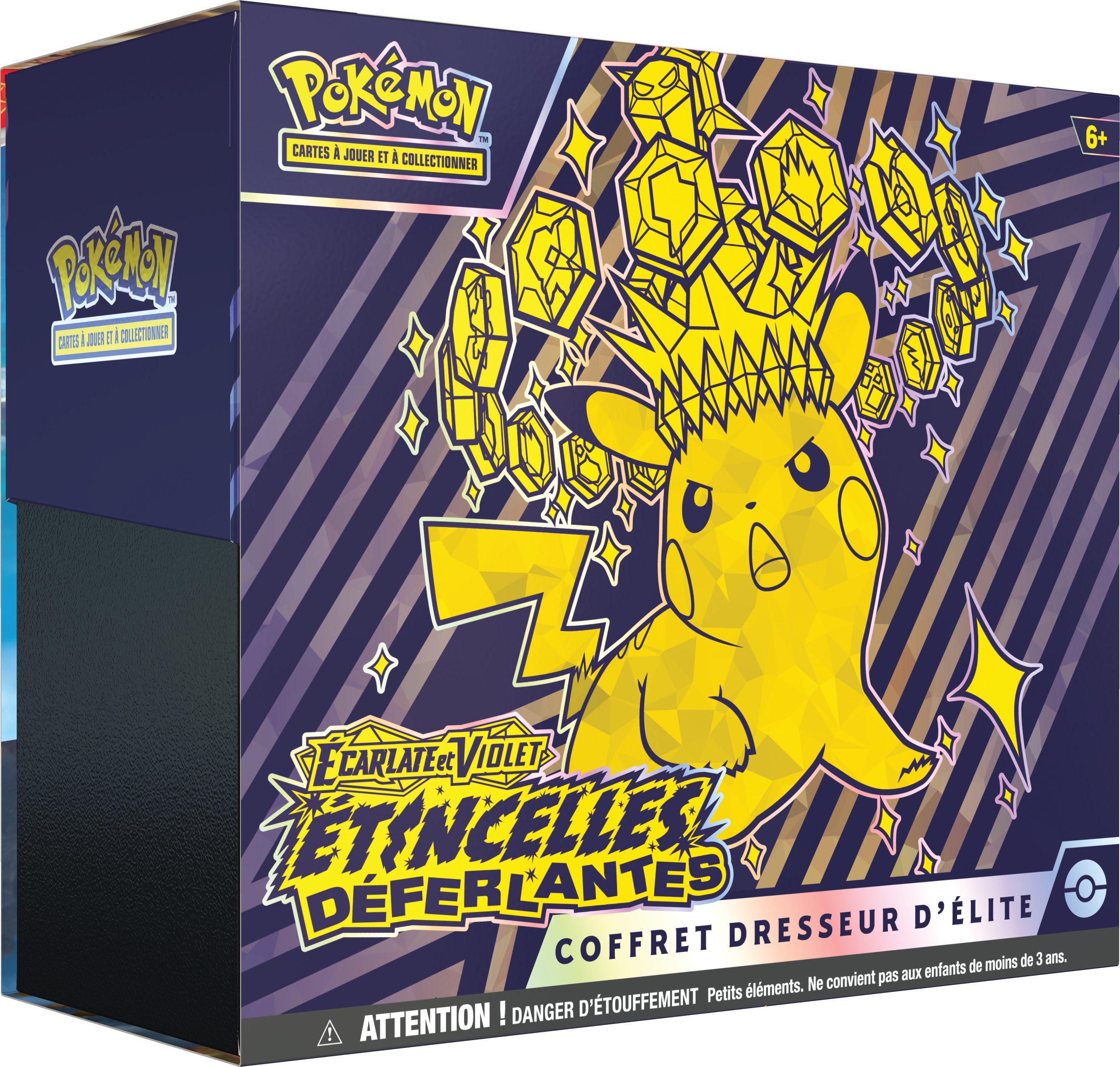 Pokémon JJC: Écarlate & Violet - Étincelles Déferlantes (SV08) Coffret Dresseur d'Élite - FR Pokémon JJC: Écarlate & Violet - Étincelles Déferlantes (SV08) Coffret Dresseur d'Élite - FR