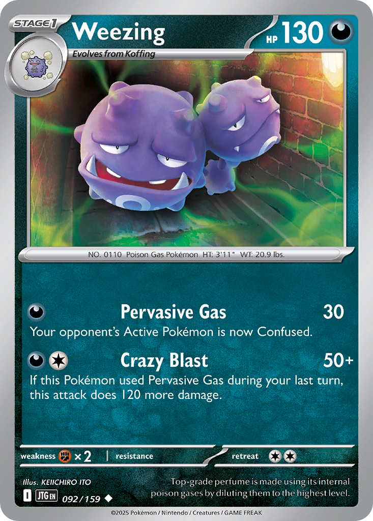 Weezing - 092/159 - EN Weezing - 092/159 - EN