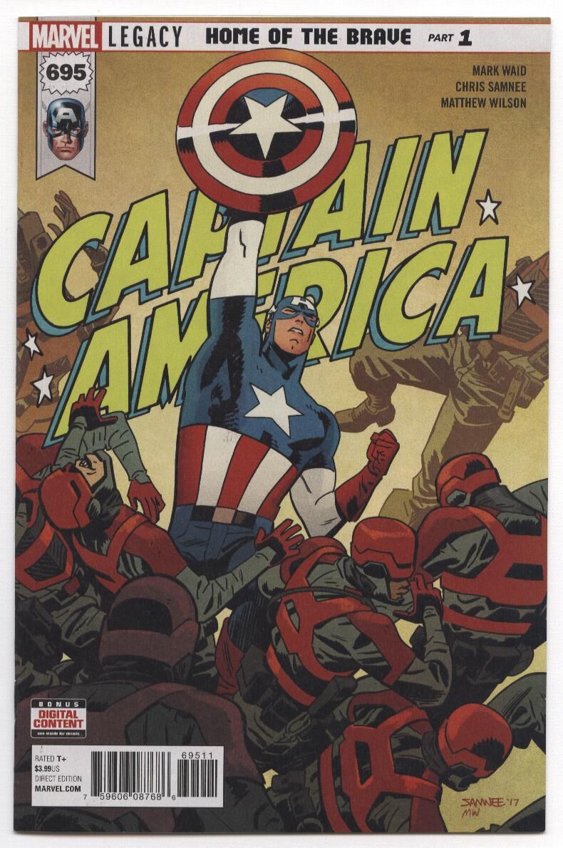 Captain America #695