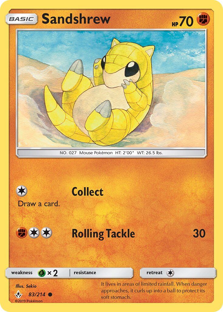 Sandshrew - 83/214 - EN Sandshrew - 83/214 - EN
