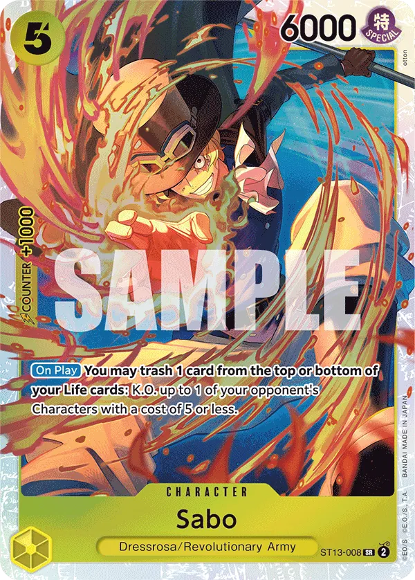 Sabo - ST13-008 Sabo - ST13-008