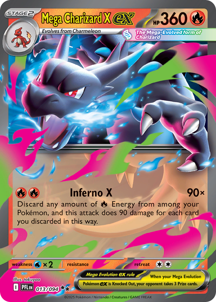 Mega Charizard X ex - 013/094 - EN Mega Charizard X ex - 013/094 - EN