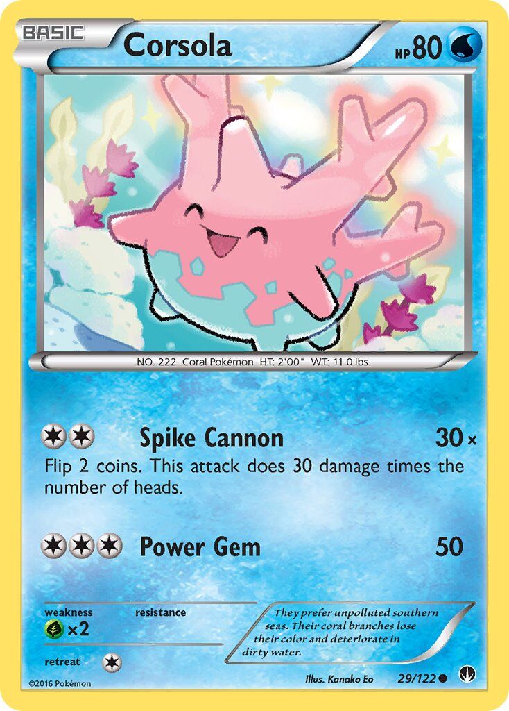Corsola - 29/122 - EN