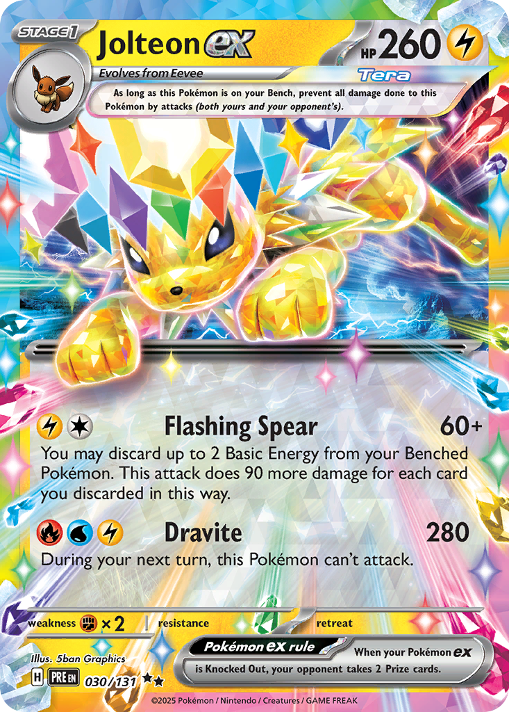Jolteon ex - 030/131 - EN Jolteon ex - 030/131 - EN
