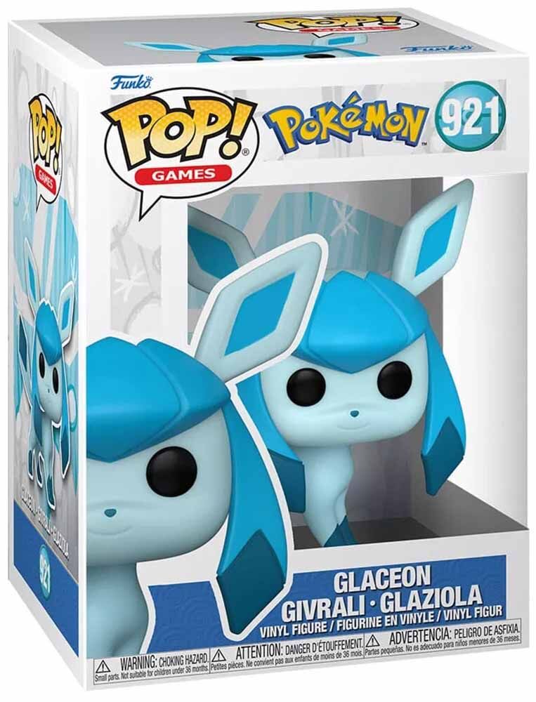 Pokémon Glaceon Funko POP 921 Pokémon Glaceon Funko POP 921