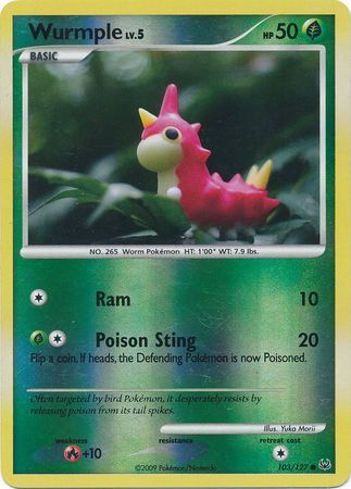 Wurmple - 103/127 - Reverse Holo - EN Wurmple - 103/127 - Reverse Holo - EN