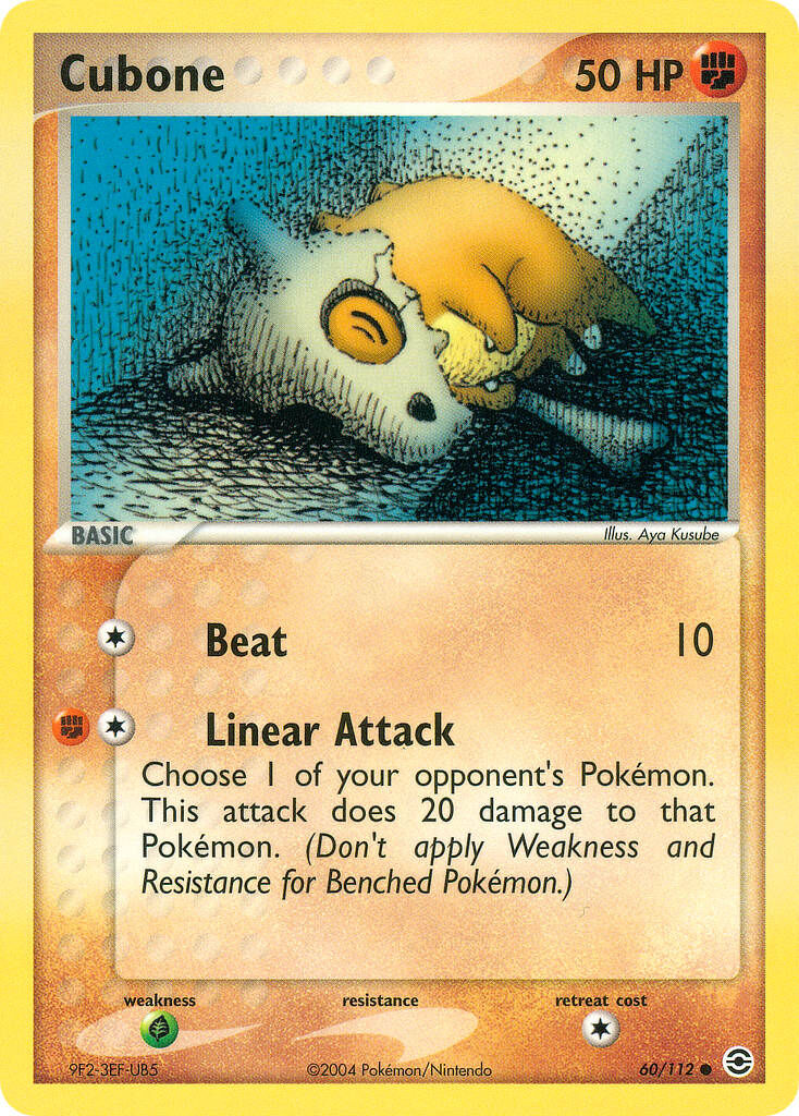 Cubone - 60/112 - EN Cubone - 60/112 - EN