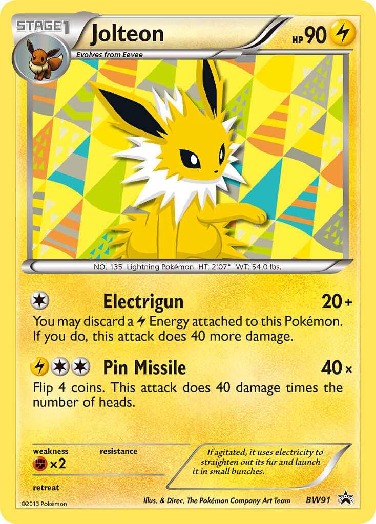 Jolteon - BW91/BW91 - EN Jolteon - BW91/BW91 - EN