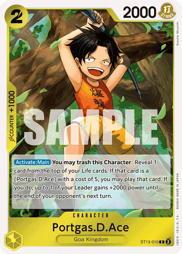 Portgas.D.Ace - ST13-010 Portgas.D.Ace - ST13-010