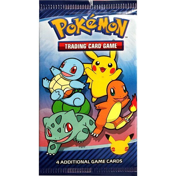 Pokémon 25th Anniversary McDonalds Promo Booster 2021 White - EN