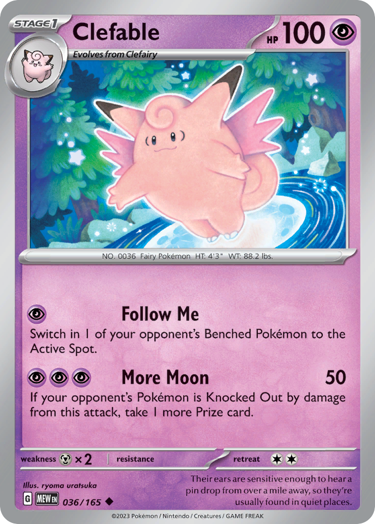Clefable - 036/207 - EN Clefable - 036/207 - EN