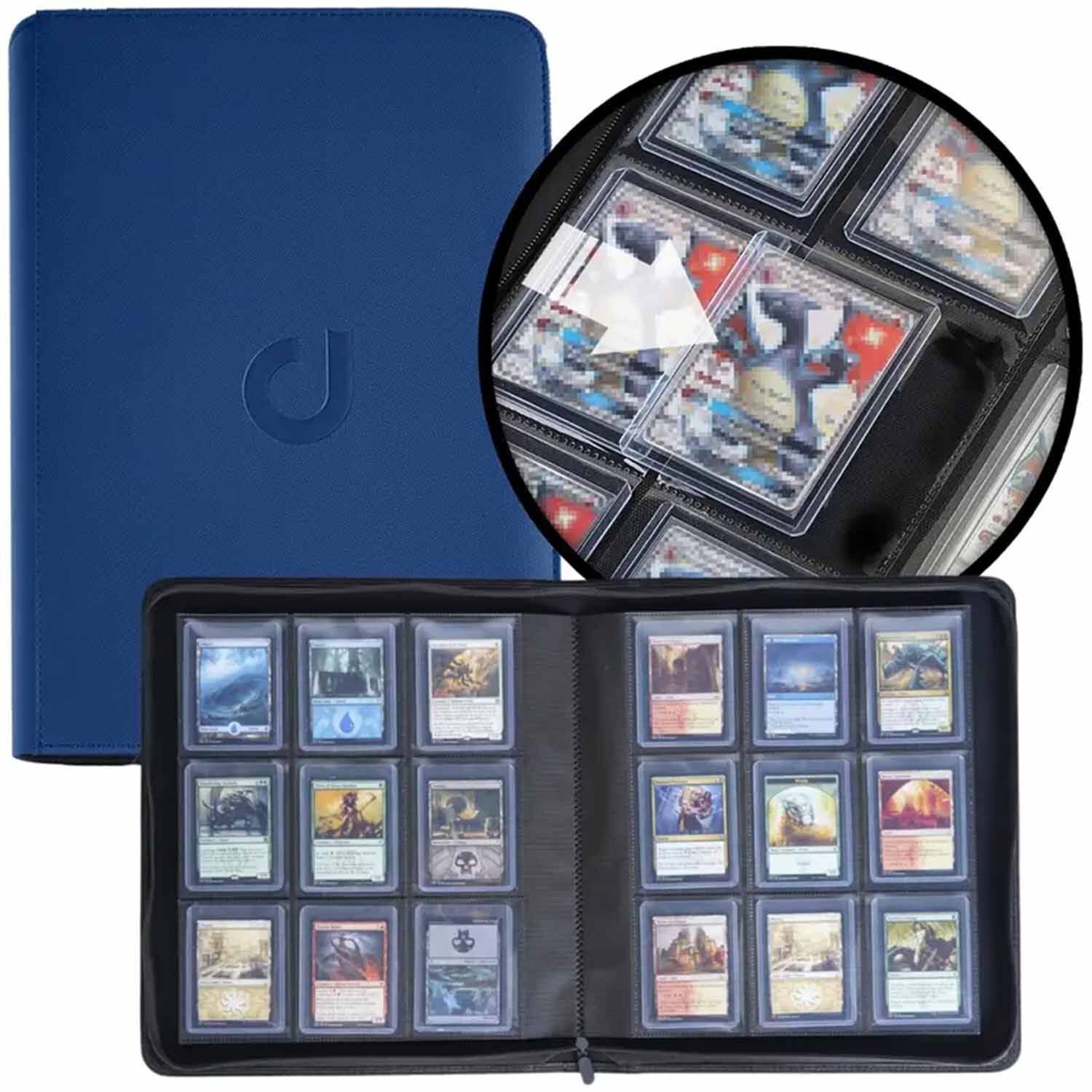 Toploader Binder Order Blau