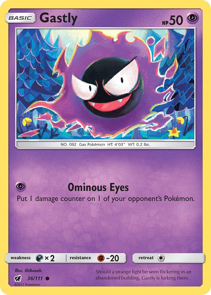 Gastly - 36/111 - EN