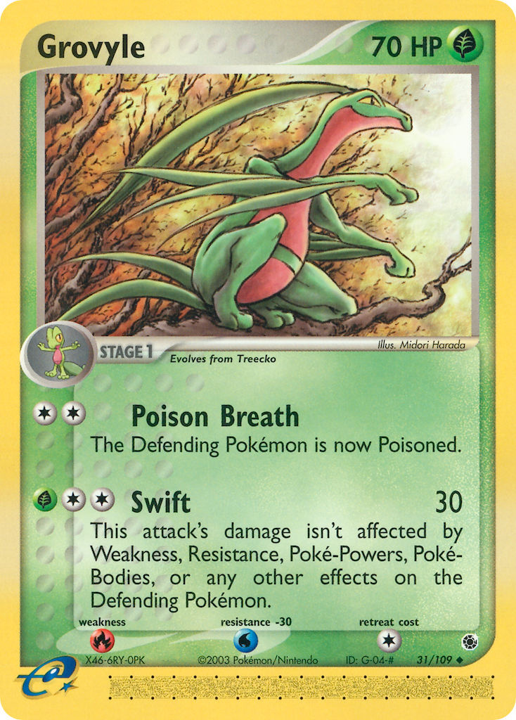 Grovyle - 31/109 - EN