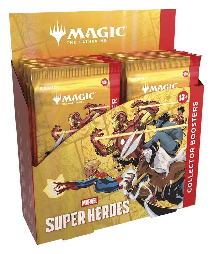 Magic the Gathering - Marvel Super Heroes Collector Booster Display (12) - EN