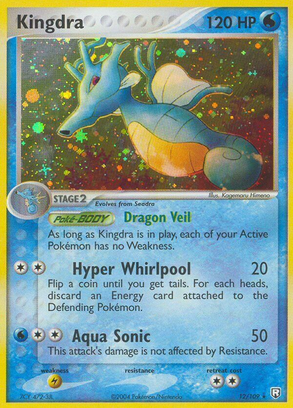 Kingdra - 12/109 - Reverse Holo - EN Kingdra - 12/109 - Reverse Holo - EN