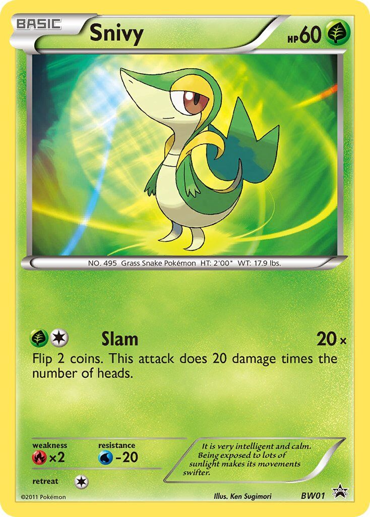 Snivy - BW01/BW01 - EN Snivy - BW01/BW01 - EN