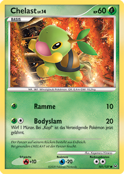 Chelast - 101/127 - Pokemon TCG - Near Mint