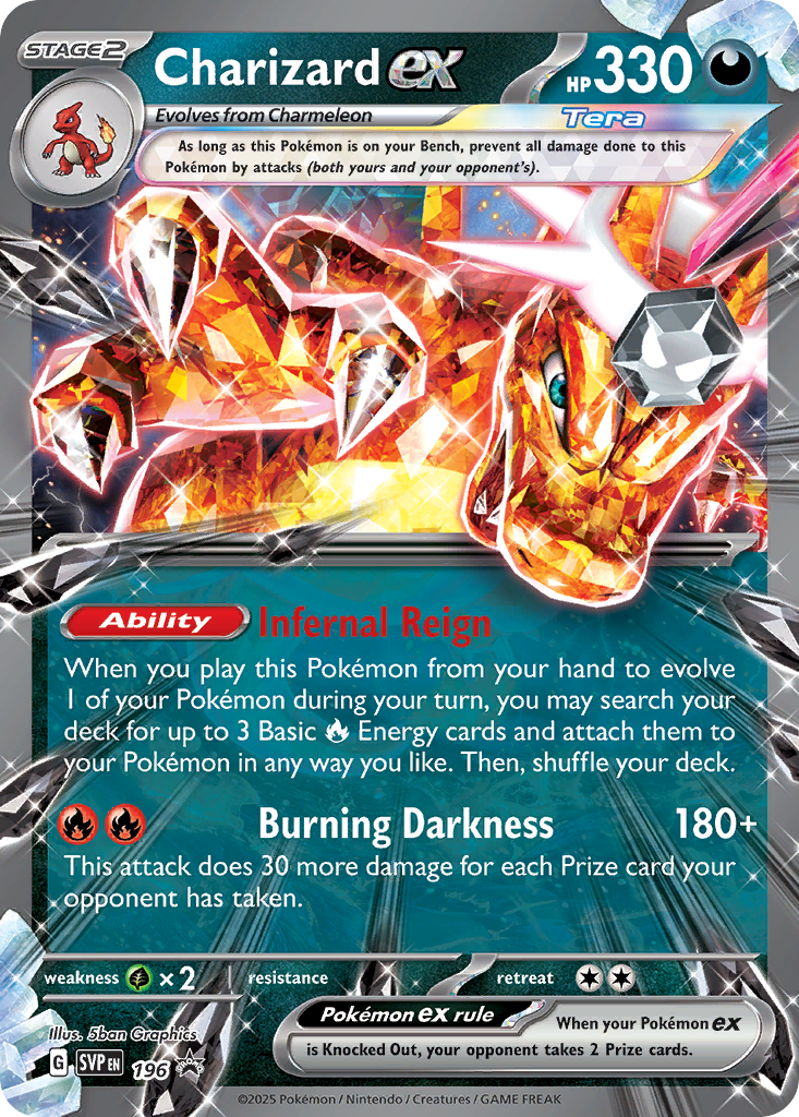 Charizard ex - SVP196 - EN